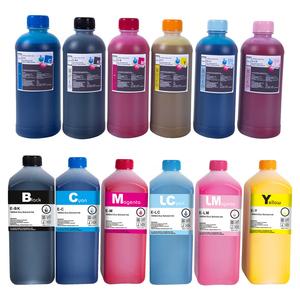 잉크-잉크젯 엡손 Xp600 Dx4 Dx5 Dx7 프린트 헤드용 파워 1000ML 500ML 병 호환 범용 에코 솔벤트 에코 솔벤트 잉크 - Product Image 1