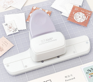 Perforadora M5 A7 para Cuadernos de Hojas Sueltas, Herramienta de Prensa Manual con Grabador Floral para Manualidades y Diarios - Product Image 1