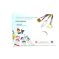 Palette de papier personnalisée DAQIAN, papier 60 g/m² pour aquarelle, huile, peinture acrylique, dessin, noir, 36 feuilles, cadeau