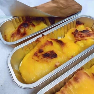 ถาดอลูมิเนียม RE3G ผนังเรียบสำหรับเตรียมอาหารขนาด161x111x28มม. ภาชนะบรรจุอาหารอลูมิเนียมพร้อมฝาปิด - Product Image 6