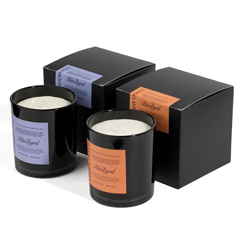 Private Label Natural Organic Luxury Long Lasting aromaterapia Aroma Candle Soy Wax Scented Candle Set