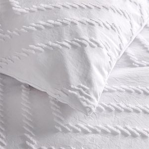 Customizable 100% Polyester <strong>Duvet</strong> Cover Set <strong>Waterproof</strong> Sleeping Pillow Covers <strong>Protector</strong> Striped/Geometric Sheet Set - Product Image 3