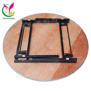 Foshan Hôtel meubles table pliante Ronde pour le banquet, le Bon partenaire pour chaises avec tube En <span class=keywords><strong>Fer</strong></span> De Haute Qualité - Product Image 4