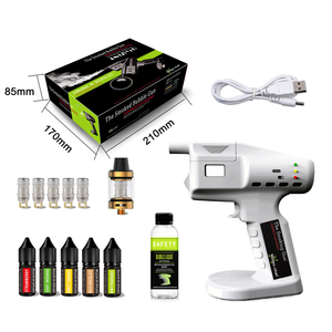 Culi Logo personalizado portátil USB <span class=keywords><strong>Vapor</strong></span> <span class=keywords><strong>Blaster</strong></span> electrónico sabor a cóctel Aroma fabricante de fumar para fiesta interior pistola de burbujas Cocina - Product Image 2