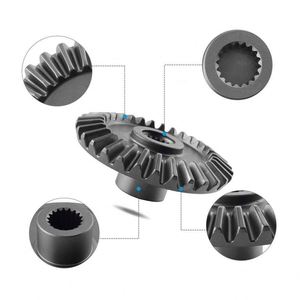 Aceptar dibujo personalizado de alta precisión CNC mecanizado de aleación de acero inoxidable engranajes cónicos de acero al carbono - Product Image 4
