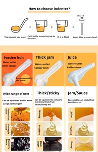 Longue buse <span class=keywords><strong>de</strong></span> qualité alimentaire ketchup miel jus sauce aux huîtres confiture condiment bouteille bouchon distributeur café <span class=keywords><strong>sirop</strong></span> pompe hôtels restaurants - Product Image 6