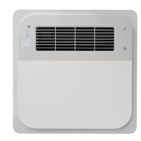 Plafonnier chauffant LED 1200LM pour salle de bain, combinant chauffage, ventilation et circulation d'air