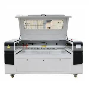 Máquina de gravura a laser co2 cabeça dupla, cortador 80w 100w 130w 150w para corte acrílico