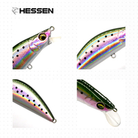 NOUVEAU Leurre de pêche en gros en matériau composite 50mm 4.5g 65mm 8g, Leurre Minnow coulant, Appât dur pour la pêche en mer et la pêche à la truite