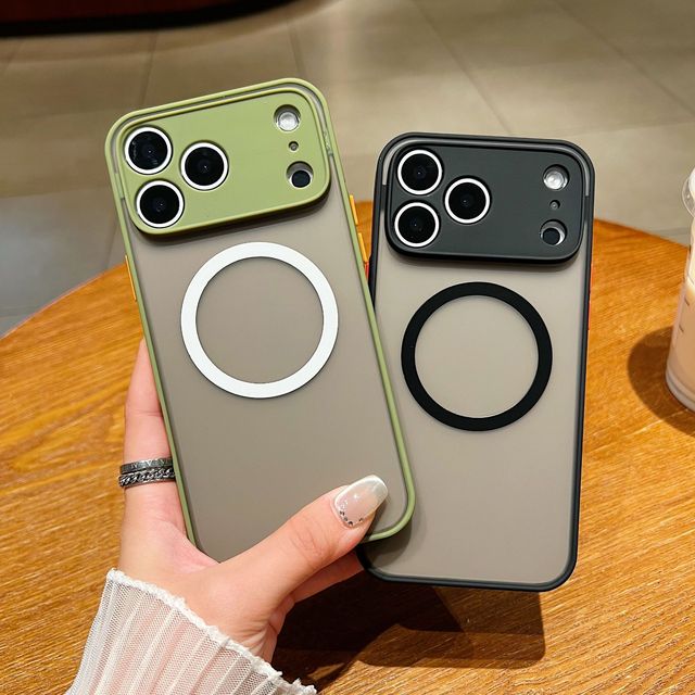 Premium Protective Colour Phone Case for iPhone 17 air 16 15 14 Plus 13 12 Pro Max XR MAX Magnetic Wireless Charge Back Cover
