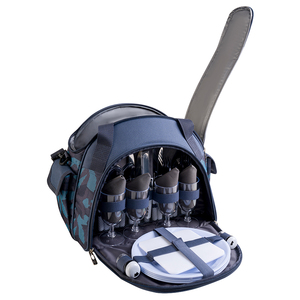 Borsa Frigo Portatile per 4 Persone, Set Completo Personalizzabile con Maniglia e Tracolla per Campeggio, Viaggi e Picnic all'Aperto - Product Image 1