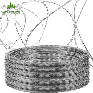 HT-FENCE Anping <span class=keywords><strong>ลวดหนาม</strong></span>ชุบสังกะสีต่อเมตร - Product Image 1