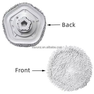 Toallitas de repuesto de plástico para fregona, trapo, cabezales de limpieza, almohadilla, accesorios de <span class=keywords><strong>Robot</strong></span> de barrido para <span class=keywords><strong>Dreame</strong></span> <span class=keywords><strong>Bot</strong></span> <span class=keywords><strong>W10</strong></span> W10Pro - Product Image 1