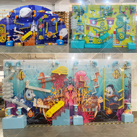 Jeux de mur interactifs personnalisés avec balles, équipement de jeu souple, panneaux muraux éducatifs pour enfants, aire de jeux intérieure, usine