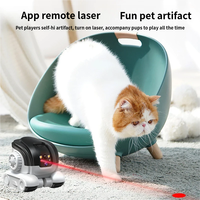 Moniteur de sécurité pour animaux de compagnie, jouet de compagnie WiFi avec caméra, patrouille automatique, évitement des obstacles, vision nocturne, salon, cuisine, chiens, chats