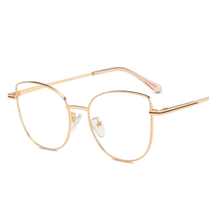 Monturas de gafas para mujer, gafas ópticas de borde completo, gafas de bloqueo de luz azul 2025, gafas reflectantes para mujer, montura para mujer - Product Image 5