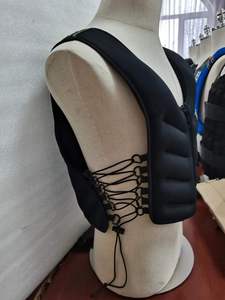 Gilet con Pesi in Acciaio Regolabile con Cerniera Frontale per Uomini e Donne, Gilet Fitness con Pesi per la Corsa - Product Image 4