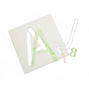 Bảng Chữ Cái <span class=keywords><strong>Stencil</strong></span> Cho DIY Scrapbooking Vẽ Tranh Thủ Công - Product Image 2