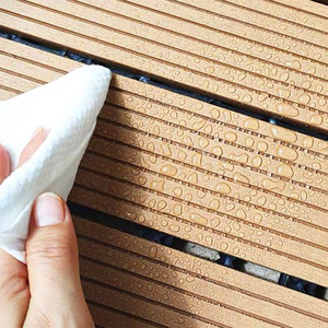 Pavimentazione WPC con Texture Legno, Pavimento in PVC Composito, Pavimento Esterno Impermeabile Senza Giunture, Pavimento ad Alta Capacità di Carico - Product Image 5