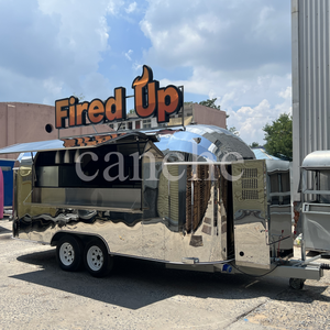 รถขายอาหารเคลื่อนที่แบบอัดแก๊สพร้อมอุปกรณ์ครัวรถพ่วงอาหารจานด่วนสำหรับร้านอาหารเคลื่อนที่ - Product Image 5