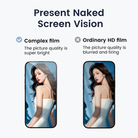 Échantillon Gratuit Film de Protection pour Téléphone Portable 7H Verre Nano Mat Autocollant pour iPhone 15 16 17 et Samsung S24 S25 Ultra