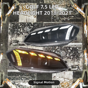 ไฟรถยนต์สำหรับ <span class=keywords><strong>VW</strong></span> 7.5กอล์ฟ2018-2021 MK7ไฟหน้า LED LHD/RHD DRL HID สัญญาณไดนามิกไบซีนอน12V อุปกรณ์เสริมใหม่ - Product Image 2