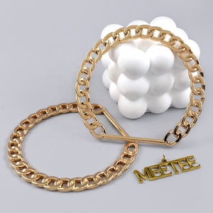 Meetee BS173 10cm 장식 교체 핸들 걸쇠 프레임 짠 토트백 지갑 액세서리 용 DIY 상단 핸들 하드웨어 - Product Image 6