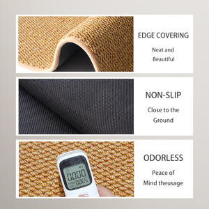 Tapetes Personalizables para Escaleras, Material Combinado Antideslizante, Alfombras para Escalones Interiores, Diseño Minimalista, Fácil Instalación - Product Image 3
