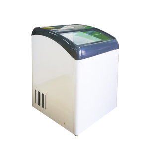 Congelador de Helados de Enfriamiento Directo con Descongelación Manual, Refrigerador Comercial con Puerta Corredera, Publicidad Personalizada - Product Image 1