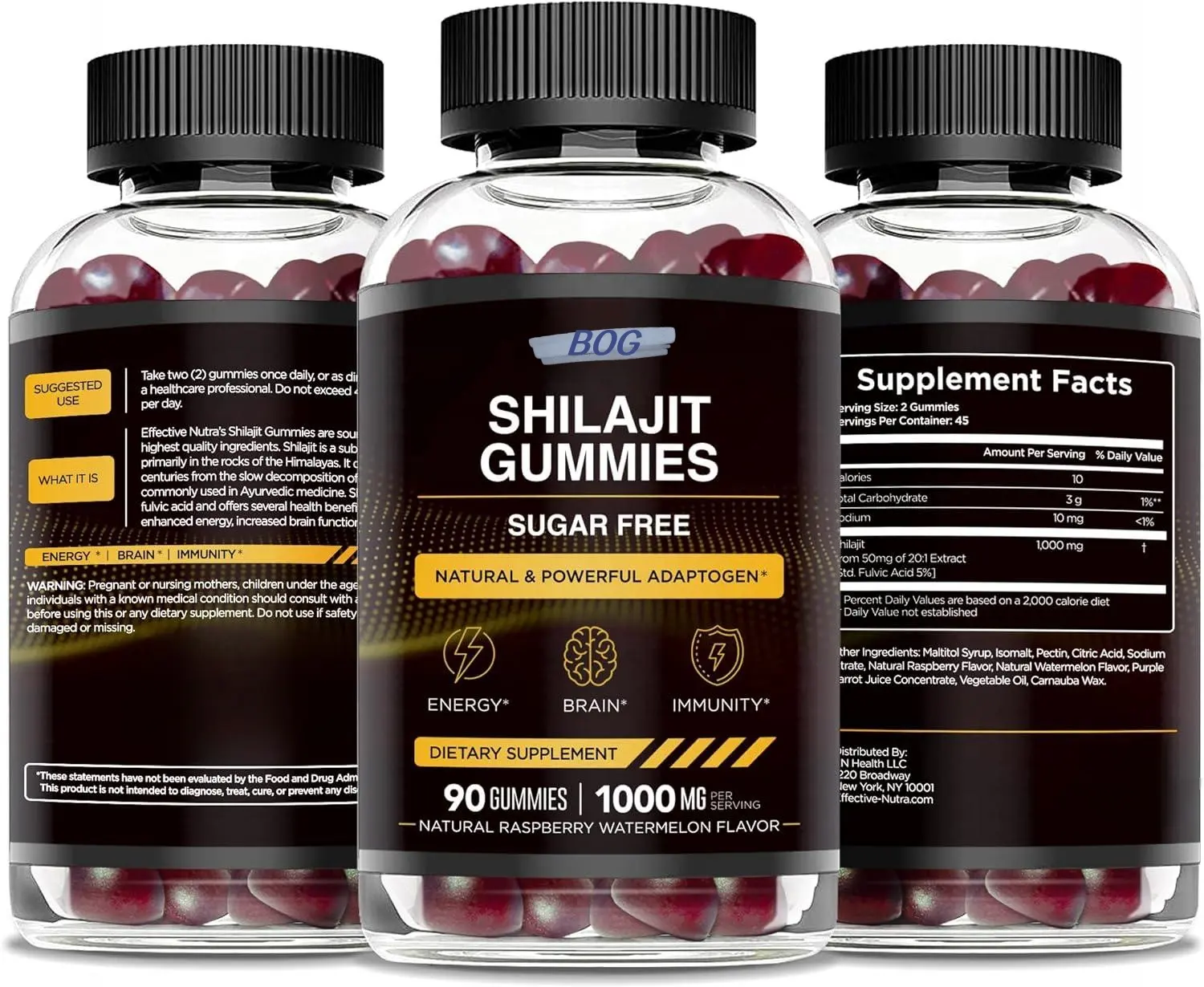 OEM/ODM การดูแลสุขภาพระดับมืออาชีพ Gummies ปราศจากน้ําตาล 700 มก. Shilajit Gummies อินทรีย์บริสุทธิ์ภูเขาหิมาลัย