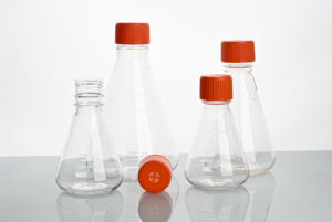 125 मिलीलीटर 250 मिलीलीटर 500 1000 मिली पॉली कार्बोनेट लैब त्रिकोणीय कोशिका संस्कृति हिलाएं। - Product Image 5