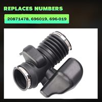 20871478 696019 Tuyau d'admission de filtre à air pour CHEVROLET Traverse GMC Acadia Buick Enclave 3.6L V6 DOHC à aspiration naturelle 12-17