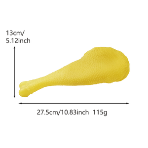 Giocattolo <span class=keywords><strong>Squeaky</strong></span> per Cani a Forma di Coscia di Pollo Grande e Carino, Vendita Diretta dalla Fabbrica, Gioco Interattivo Divertente per Alleviare la Noia - Product Image 6