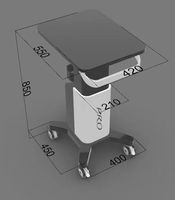 Chariot professionnel de chariot de dispositif de beauté de laser chariot mobile de support roulant pour l'utilisation faciale de salon de coiffure d'équipement de beauté