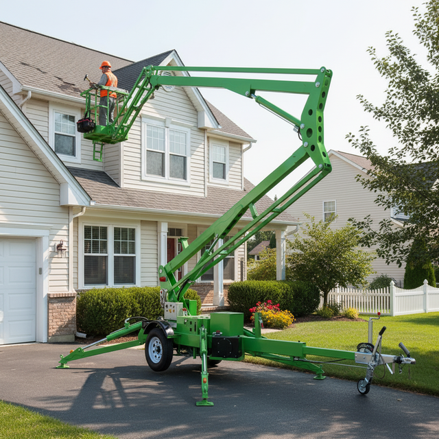PLK LIFT TBL 24m Working Height Hydraulic Drive 360 Degree Rotation Straight Telescopic Jib Boom Self Propelled Diesel Boom Lift