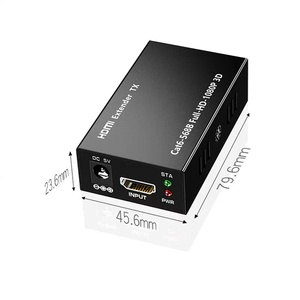 Bộ mở rộng <span class=keywords><strong>HDMI</strong></span> 60m qua cáp mạng <span class=keywords><strong>Cat</strong></span> 5e/6 RJ45, chuyển đổi Ethernet, hỗ trợ 4K 1080p, âm thanh DTS, chuyển đổi video, đầu ra HD kiểu 3D - Product Image 5