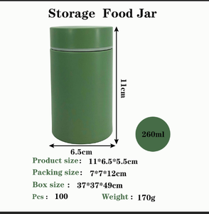 Vaso estofado de acero inoxidable 304, cubo para el almuerzo, taza de gachas, <span class=keywords><strong>termo</strong></span> aislado al vacío - Product Image 5