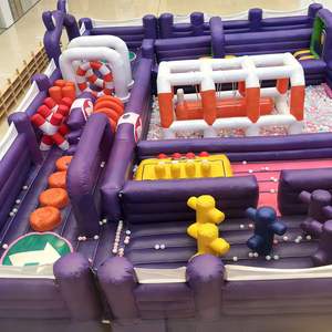 Château gonflable géant en PVC de qualité commerciale pour adultes et enfants, personnalisable, qualité commerciale - Product Image 2