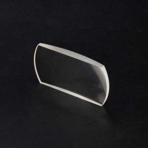 Lente convexa plana esférica rectangular de vidrio óptico de gran tamaño personalizada - Product Image 1
