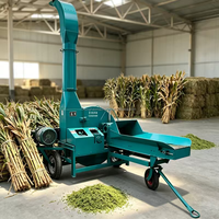 Broyeur agricole haute productivité / Hacheuse de fourrage / Concasseur de paille avec engrenages et moteur, composants essentiels pour utilisation sur prise de force de tracteur