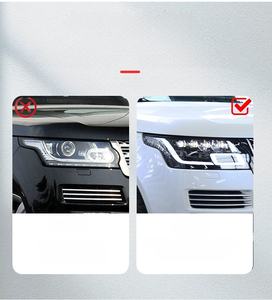 Faros Delanteros para Land Rover Range Rover Executive 13-17, Actualizaciones 2018, Luces Diurnas Multicolores - Product Image 5