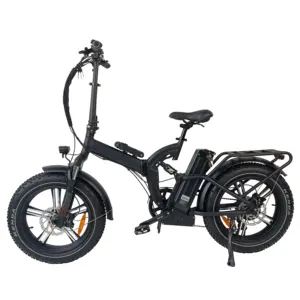 QUEENE/マルチカラーライトマウント20インチ折りたたみ式ファット電子自転車bicicleta electrica