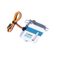 Servomoteur numérique micro sans noyau 10,8 kgf à engrenages métalliques en alliage d'aluminium, couple élevé, réponse rapide, pour RC à voilure fixe