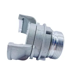 Flexible Quick Connector Reducing Coupler Male with Latch for Fire Fittings Aluminium Guillemin Coupling