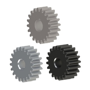 Engranajes Cónicos Módulo 3.0 Ángulo de Presión 20 Grados Forma A Diámetro del Eje 9mm Material S45C Venta Directa de Fábrica - Product Image 2