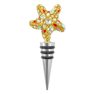 Christmas Wine Stopper Silicone Alloy Bottle Seal With Santa Snowman Design For Holiday Decor - Product Image 2