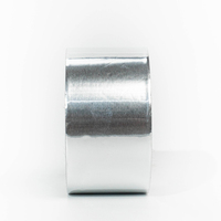 Ruban adhésif en aluminium à une face avec adhésif acrylique, isolation thermique, résistant aux UV, résistant aux hautes températures, pour usage industriel
