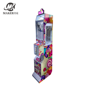 Nhà Máy Bán buôn đồng tiền hoạt động kẹo Máy bán hàng tự động mini Claw máy với đồng xu chấp nhận để bán Claw Máy trò chơi - Product Image 6