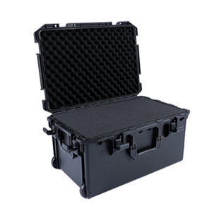 Maleta de Transporte Resistente de Plástico PP, Color Negro, con Ruedas, Modelo DFB0705 59L 60L, Protección Fuerte y Segura - Product Image 6