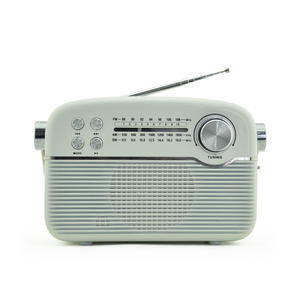 <b>Retro</b> Multiband FM AM SW Home Radio With Built-in Speaker And Portable Handle For Home <b>Decoration</b> And Outdoor Use - Product Image 2